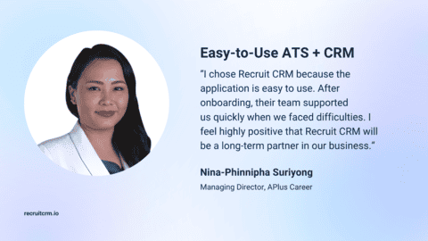 recruit crm reviews