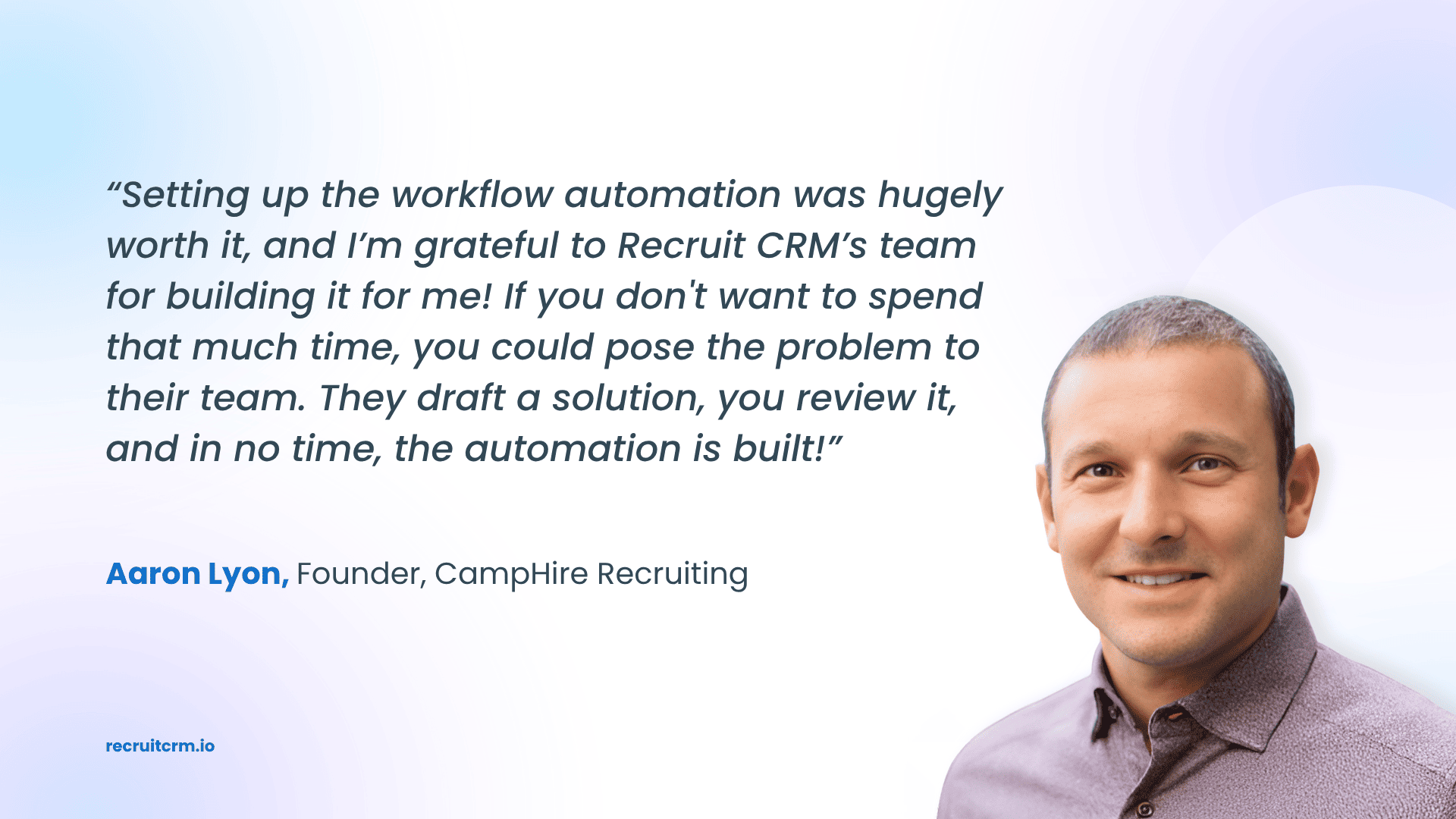 automate recruitment workflows