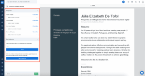 Recruit CRM CV formatting feature
