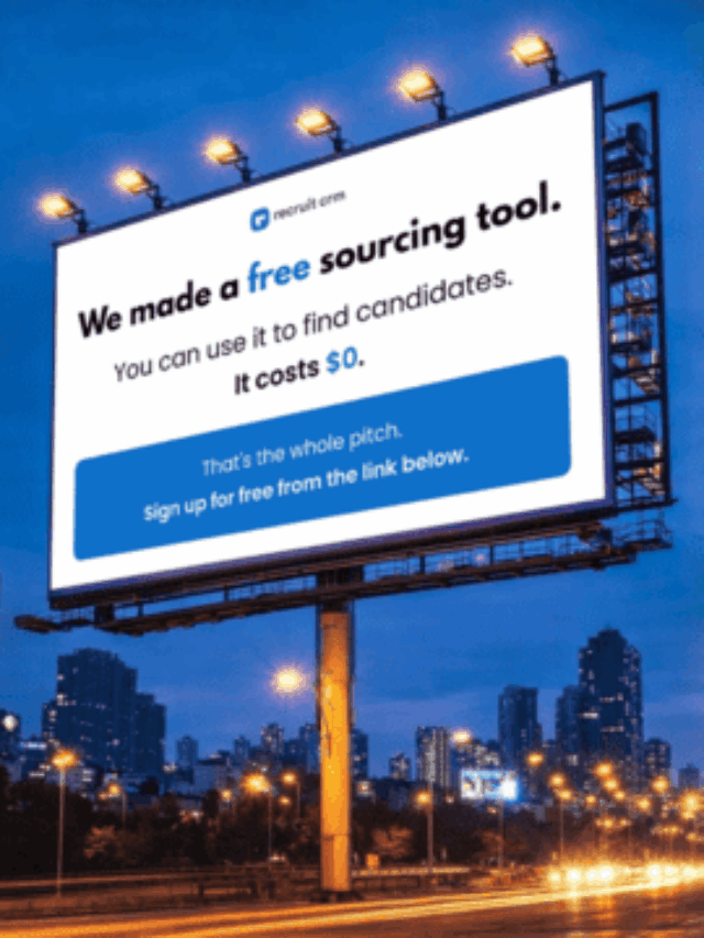 Our Free candidate sourcing tool is all everyone can talk about! Have you tried it yet?